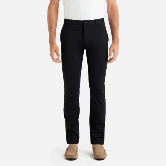 RHÔNE Men's Pants  commuter pants black size 39 - Picture 1 of 10